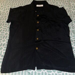 Custom made casual silk shirt